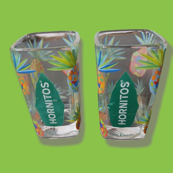 Hornitos Other - Hornitos Pineapple shot glasses Set Of 2